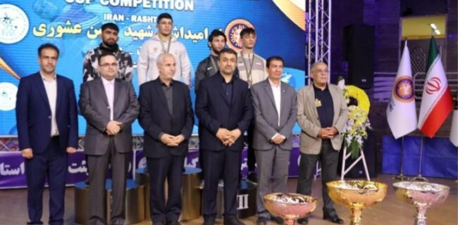 قهرمانی ایران در مسابقات بین المللی کشتی فرنگی جام شاهد