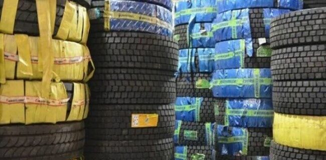 بیش از ۶ هزار حلقه لاستیک قاچاق در گیلان کشف و ضبط شد