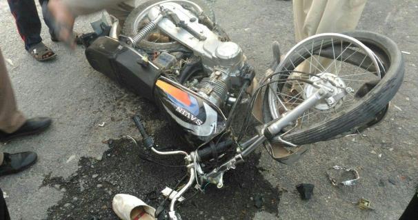 تصادف مرگبار ۲ موتورسیکلت