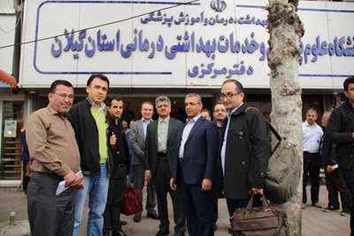 چهارمین تیم درمانی دانشگاه علوم پزشکی گیلان به مناطق زلزله زده کرمانشاه اعزام شد
