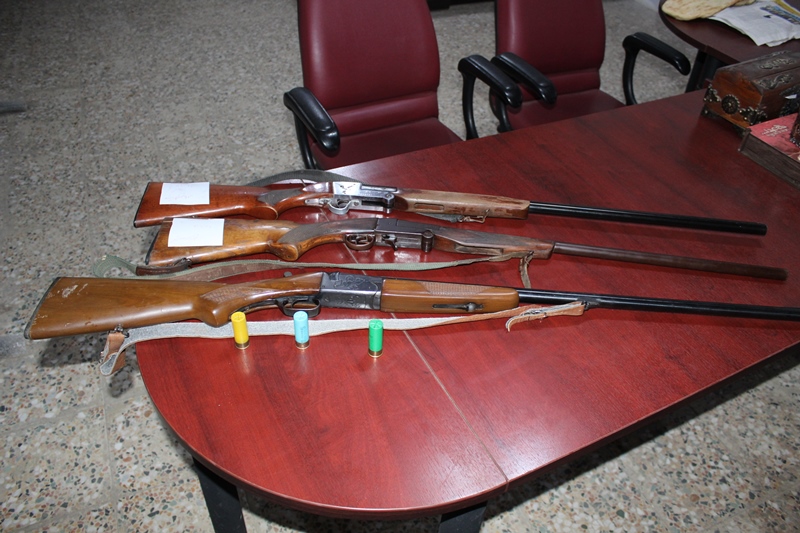 یک قبضه اسلحه شکاری توسط یگان حفاظت محیط زیست شهرستان رضوانشهر کشف شد