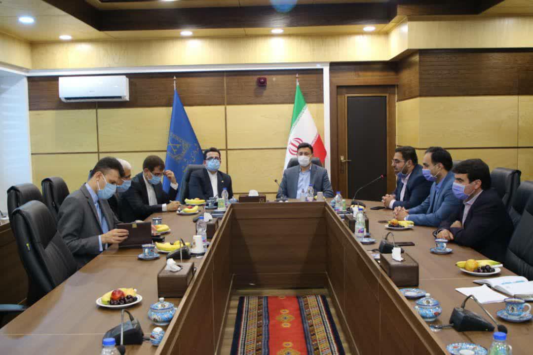 دیدار شهردار رشت با سخنگوی وزارت امور خارجه جمهوری اسلامی ایران‌ و‌سفیر ایران در آذربایجان