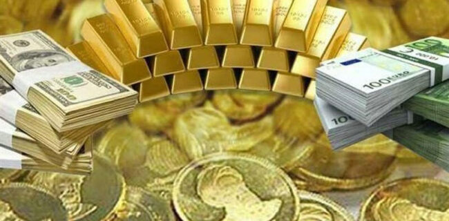 کاهش ۱میلیون تومانی قیمت طلا و ارز