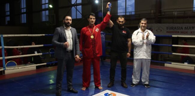 کسب مقام اول رقابت های بین المللی جام (اوراسیا) مبارزات آزاد رینگی ارمنستان توسط رزمی کاراستان گیلان